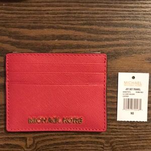NWT Michael kors card holder wallet